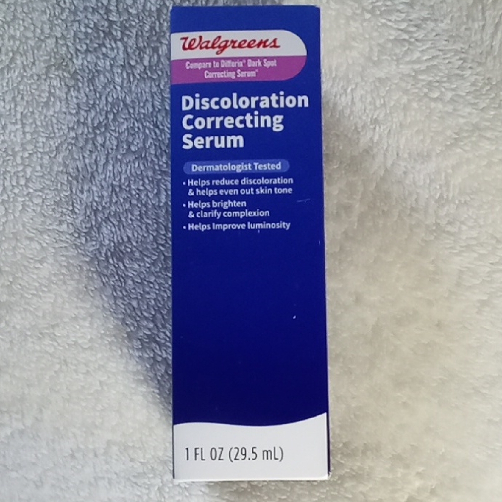 WALGREENS DISCOLORATION CORRECTING SERUM 1FL. OZ NEW IN BOX!